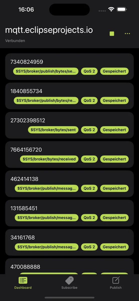MyMQTT App
