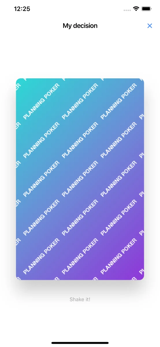 Planning Poker App